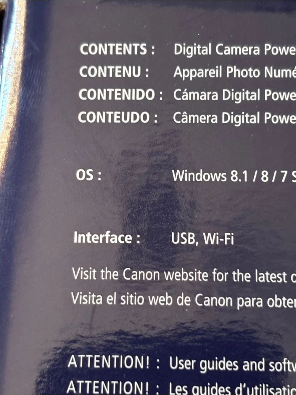 Canon PowerShot SX530 HS Compact Digital Camera in Black